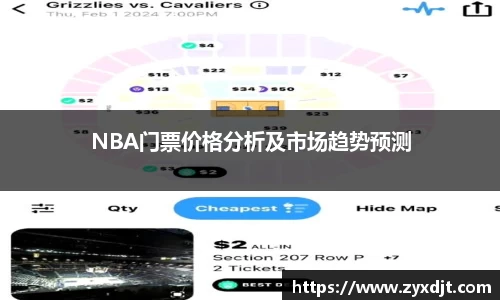 NBA门票价格分析及市场趋势预测